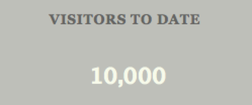 10,000 Visitors To Date
