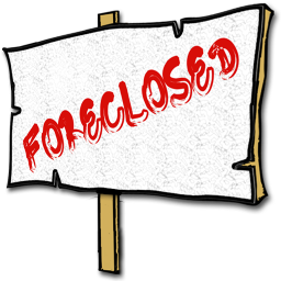 Foreclosed Sign